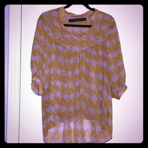 Patterson J. Kincaid Sheer blouse xsmall